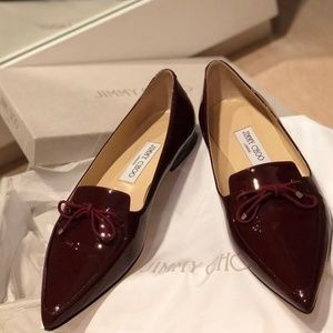 Jimmy Choo Genna Patent Leather Point